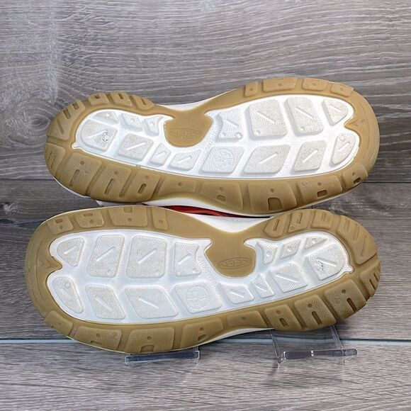 Keen Knotch River Little Girl Sz 2 Pink Purple Orange White Open Toe Sandals - Picture 8 of 12